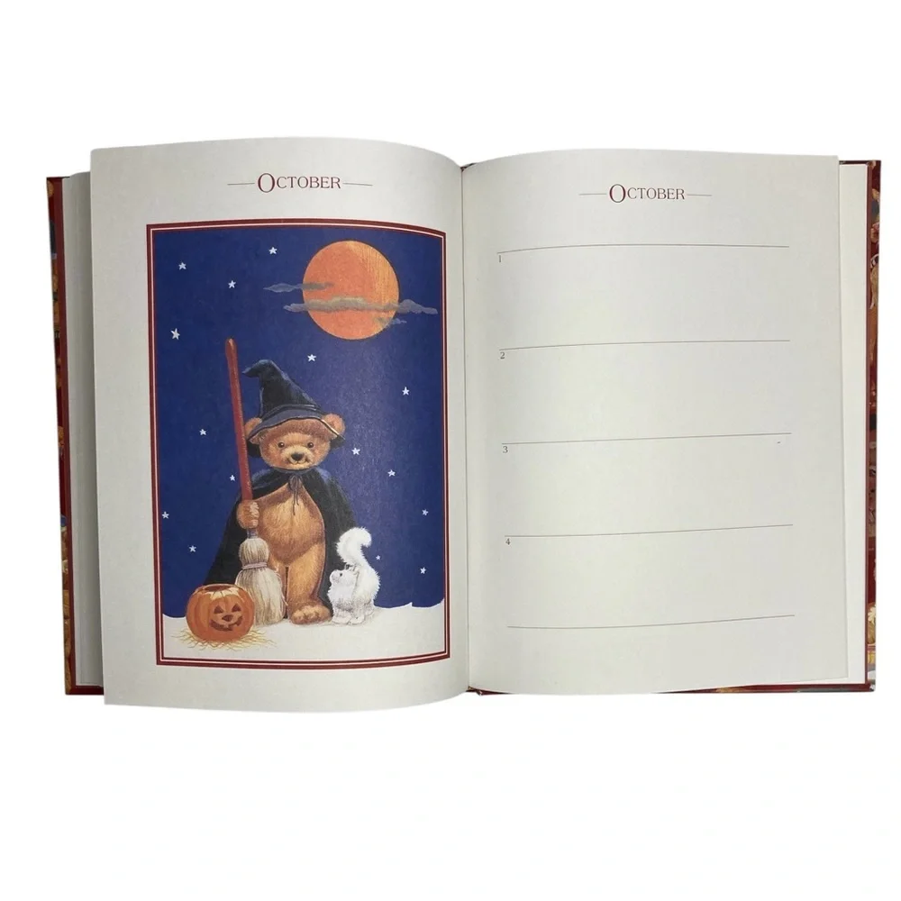 Vintage Avon Victorian Teddy Book of Days Jan-Dec Any Year
